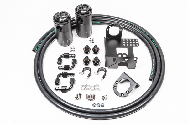 Radium Engineering — Radium Engineering 90-05 Mazda MX-5 Dual Catch Can Kit Fluid Lock - view 3